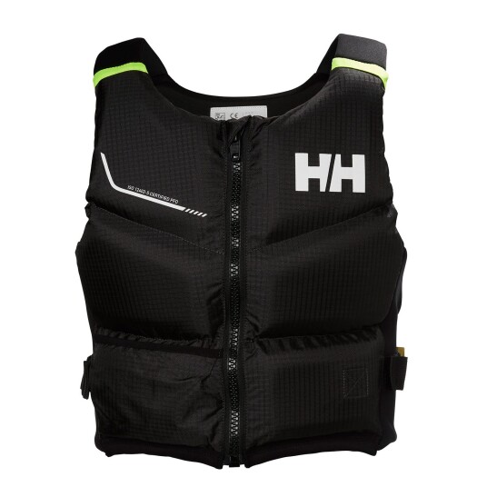 Helly Hansen Rider Stealth Zip Redningsvest Svart 50/70kg Svart50/70KG