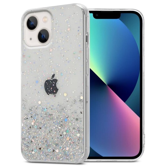 Cadorabo Deksel Til Apple Iphone 13 Med Glitrende Glitter Cadorabo Deksel Til Apple Iphone 13 Med Glitrende Glitter