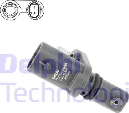 DELPHI SS21264 12B1 Sensor ABS
