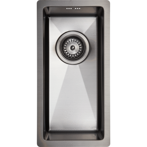 Lavabo Kubus 180 Soft Kjøkkenvask 44x22x145 cm Gunmetall