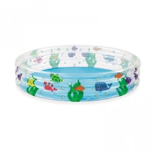 Bestway stor barnebasseng med 3 ringer 152 cm Bestway stor barnebasseng med 3 ringer 152 cm