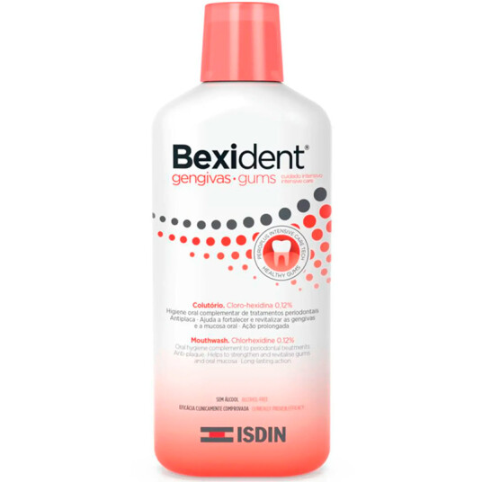Klorhexidin Munnvann 0.12 % BEXIDENT Gum Intensive Care 500 ml