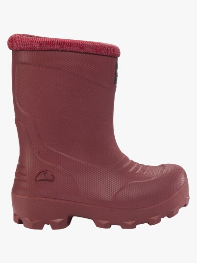 Viking Frost Fighter  Fôrede Gummistøvler Dark Pink 25