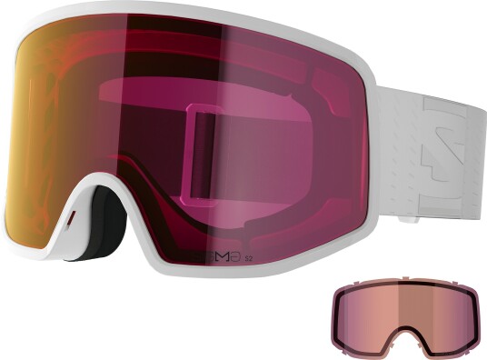 Salomon Sentry Pro Sigma and Extra Lens White/white NS Salomon Sentry Pro Sigma and Extra Lens White/white NS