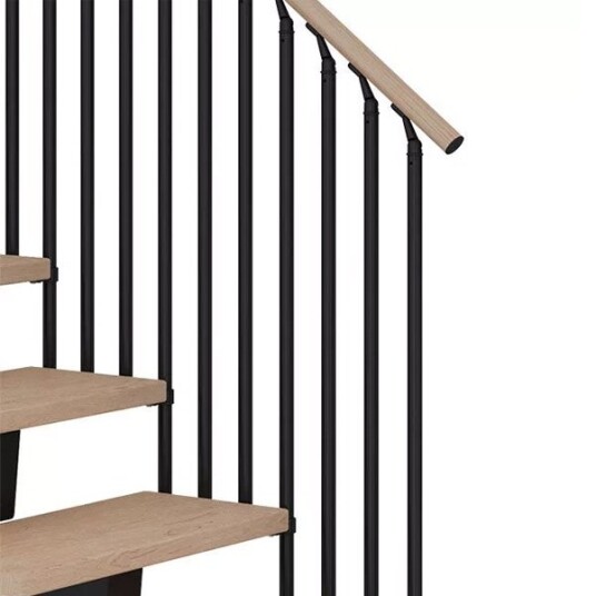 Dolle Utvendig Gelender Classic Llll Eik Oljet Svart 12T