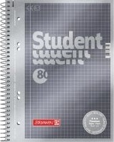 Notesblok, Brunnen Refillpad Premium A5, Kvadreret,