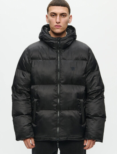 WOOD WOOD Wwclaus Puffer Jacket 25233 - Black - L WOOD WOOD Wwclaus Puffer Jacket 25233 - Black - L