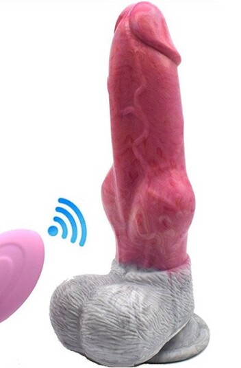 Vibrating Dildo Monster Viby Greedy 22 cm