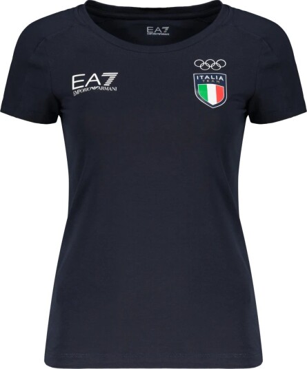 Emporio Armani EA7 Dame Topper Blå 4XL,