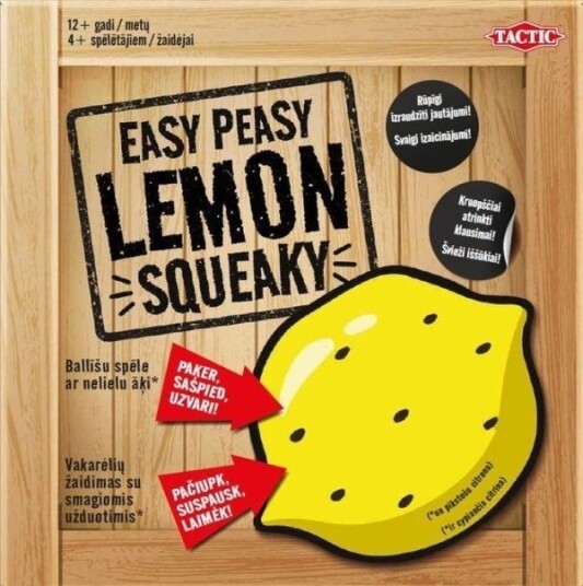 Spill Tactic „Lemon Squeaky“ Brettspill Spill Tactic „Lemon Squeaky“ Brettspill