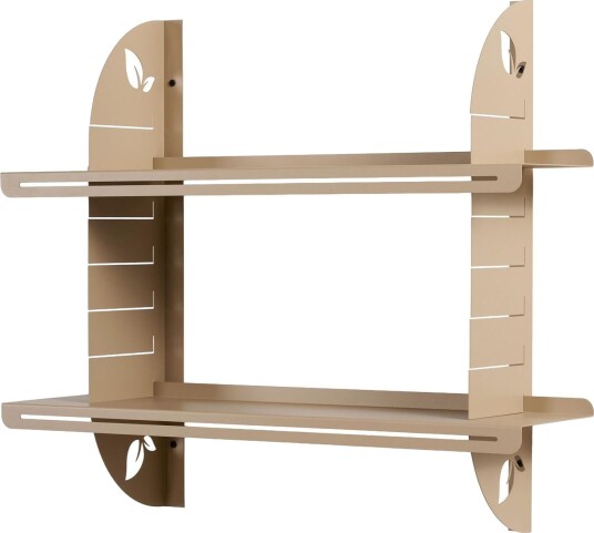 Clavor vegghylle 70 cm - Taupe
