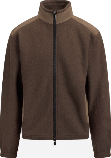 Cesar Equipment Cesano boiled wool jacket S brun herre