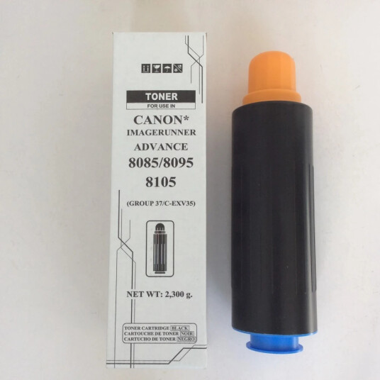 TB Toner C-EXV35 Sort (70.000 sider/2300g) erstatter Canon 3764B002 TB Premium toner