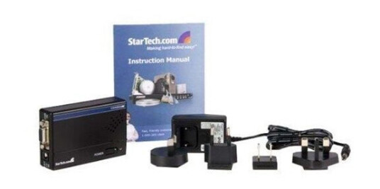 StarTech VGA til Kompositt Adapter 1600x1200 Sort