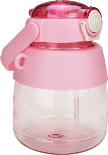 Extralink Drikkeflaske Med Stropp 1L Rosa Extralink Drikkeflaske Med Stropp 1L Rosa