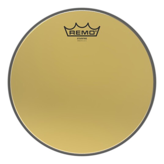 Remo Gd-0010-00- Ambassador Starfire Drumhead - Gold10"