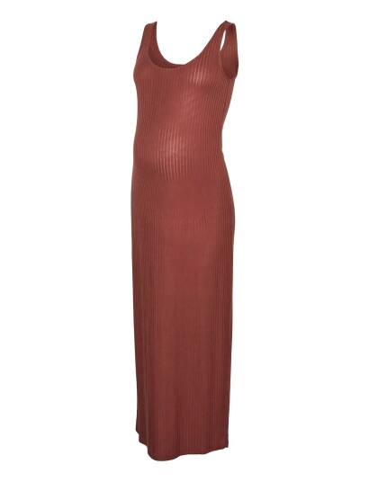 Mamalicious Mltrinity Sl Jrs Al Tank Dress Brown XXL