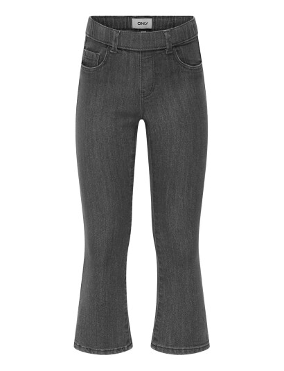 Kids Only Kmgrain Flared Elast Jeans Dnm Noos Grey 110