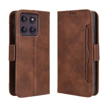 Motorola Edge 60 Pro Kortholder Lommebokveske   brun