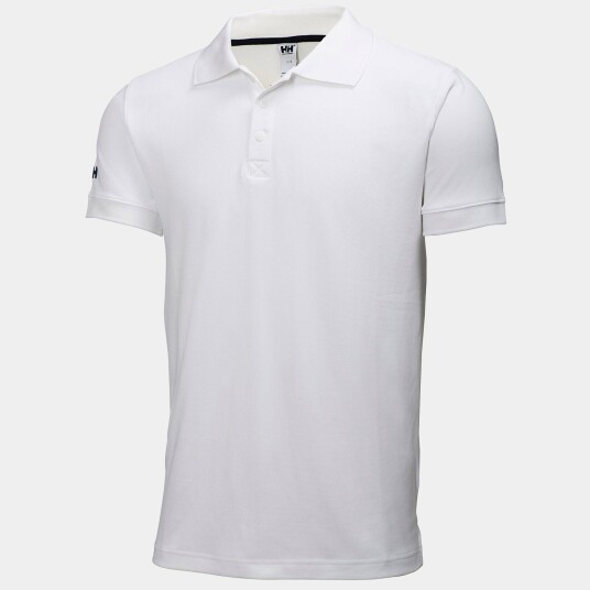 Helly Hansen Herre Crewline Hurtigtørkende Performance Polo Hvit M