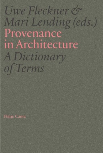 Provenance in Architecture