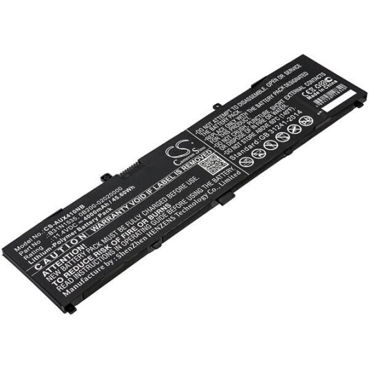 Asus UX410UK batteri (4000 mAh 11.4 V, Sort) Asus UX410UK batteri (4000 mAh 11.4 V, Sort)