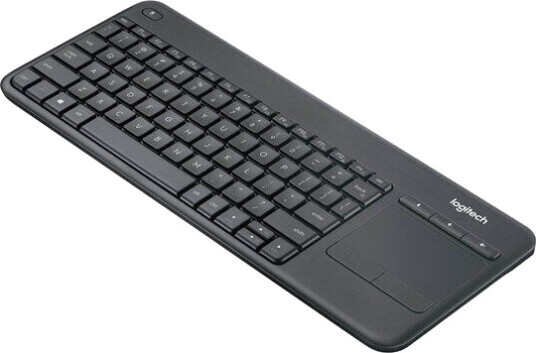 Logitech Wireless Touch Keyboard K400 Plus - Tastatur - Ungarsk - Svart Logitech Wireless Touch Keyboard K400 Plus - Tastatur - Ungarsk - Svart