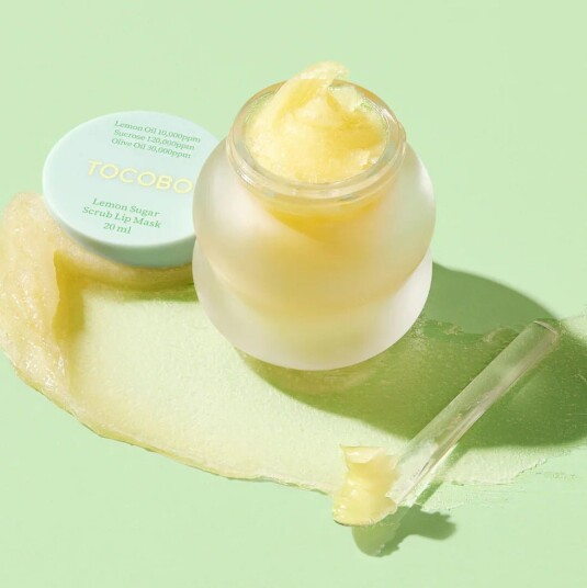 Tocobo Lemon Sugar Scrub Lip Mask 20ml Tocobo Lemon Sugar Scrub Lip Mask 20ml