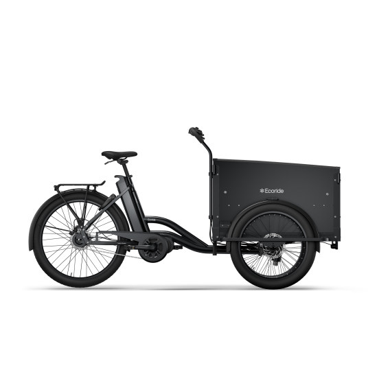 Ecoride Loader 401 v.2 Lastesykkel | Midtmotor | Skivebremse Svart One size M/L