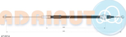 Bremsewire ADRIAUTO 47.0214