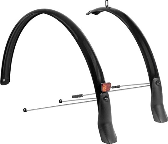 XLC Skjermsett med Safety Release og mud flaps 28" 51 mm XLC Skjermsett med Safety Release og mud flaps 28" 51 mm