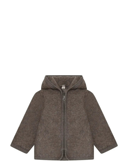 Huttelihut Jacket Wool Fleece Brown 56