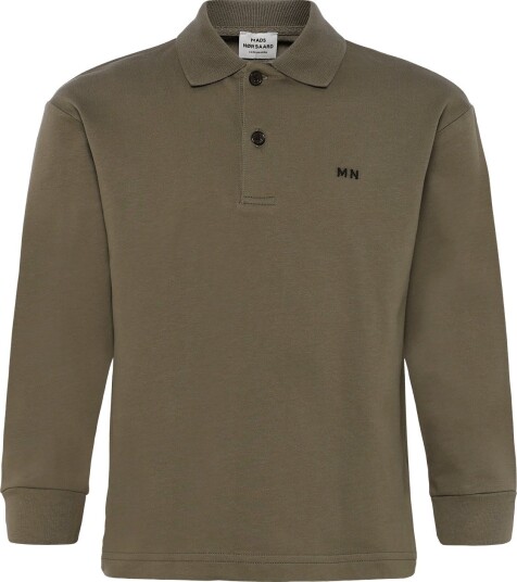 Mads Nørgaard Light Terry Jan Polo L/S TARMAC 164