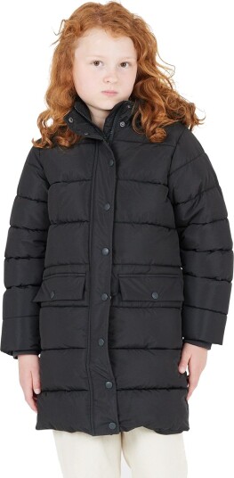ZigZag Luisa Puffer Parka Vinterjakke Barn Svart 110