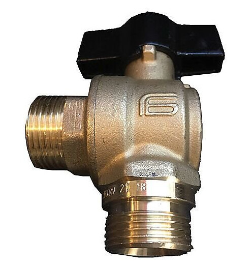 Wavin CW602 Kuleventil 90° HN/HN EuroCN, 3/4" Wavin CW602 Kuleventil 90° HN/HN EuroCN, 3/4"