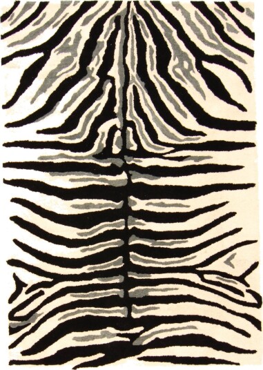 Ullteppe Zebra Størrelse: 80 x 250 cm