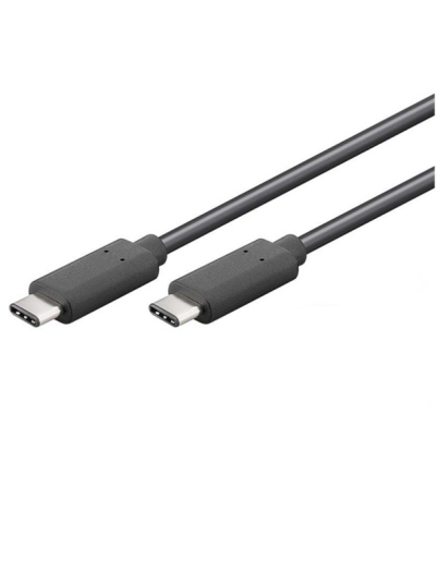 Goobay USB-C 3.1 Kabel 0.5m 5Gbps Svart Goobay USB-C 3.1 Kabel 0.5m 5Gbps Svart