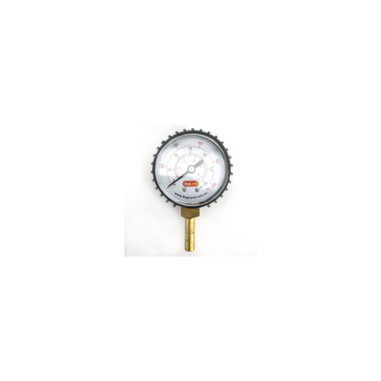Manometer m/8mm hurtigkobling 0-150 psi DuoTight kompatibel 8mm (5/16")