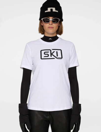 J. Lindeberg Malia T-Shirt - White - M J. Lindeberg Malia T-Shirt - White - M