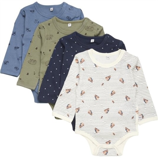 Pippi Body AO printed 4 pak Deep Lichen Green 98 Pippi Body AO printed 4 pak Deep Lichen Green 98