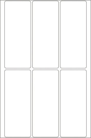 Herma Papir Selv Adhesiv Hvit 32 X 82 Mm 192 EtikettEr 32 Ark X 6 Merkelapper
