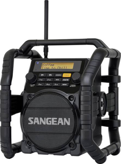 Sangean U5 DBT Byggradio med DAB+/FM og Bluetooth Sort Sangean U5 DBT Byggradio med DAB+/FM og Bluetooth Sort