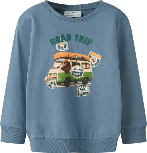 Name It Nmmvoto Ls Nreg Sweat Bru   Blue   92