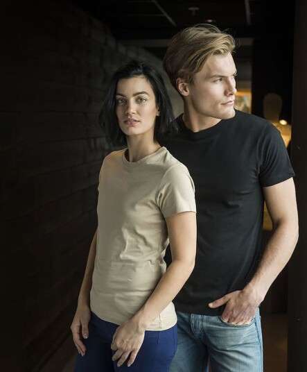 Basic T-Shirt Svart 2XL
