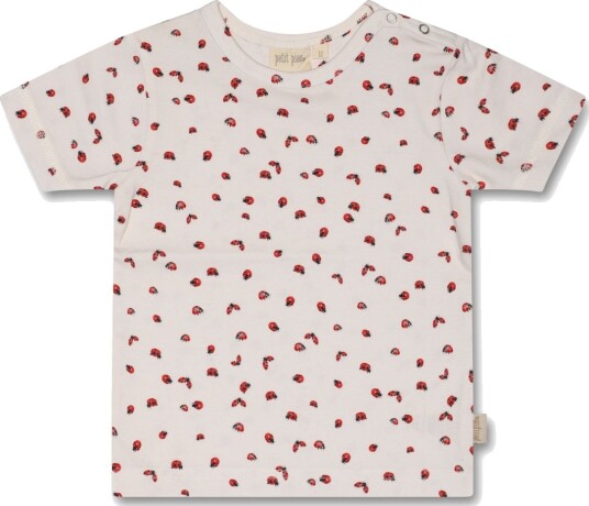 Petit Piao T shirt S/S Printed Ladybug (116 / 6 år)