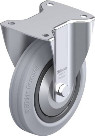 Blickle 749126 B-Vpp 180G-Sg-Fa Fast Hjul, Hjuldiameter 180 Mm, Bæreevne (Maks.) 170 Kg - 1 Stk Blickle 749126 B-Vpp 180G-Sg-Fa Fast Hjul, Hjuldiameter 180 Mm, Bæreevne (Maks.) 170 Kg - 1 Stk