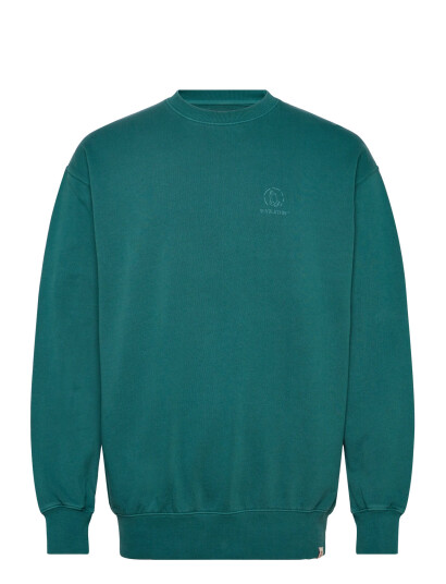 Revolution Printed Crewneck - Blue - M