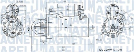 MAGNETI MARELLI 063721411010 Starter MAGNETI MARELLI 063721411010 Starter