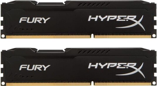 Kingston HyperX Fury Black DDR4 DIMM 16GB 2400MHz CL15 HX424C15FB2K2/16 