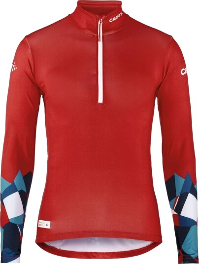 CRAFT NOR ADV Nordic Ski Club Jersey Herre Blaze/Bright Red XXS